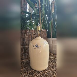 Pottery Jar Lamp "OF EARTH AND WATER"